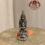 Miniature Brass Hanuman with Lakshmi Statue 1.2 Inch