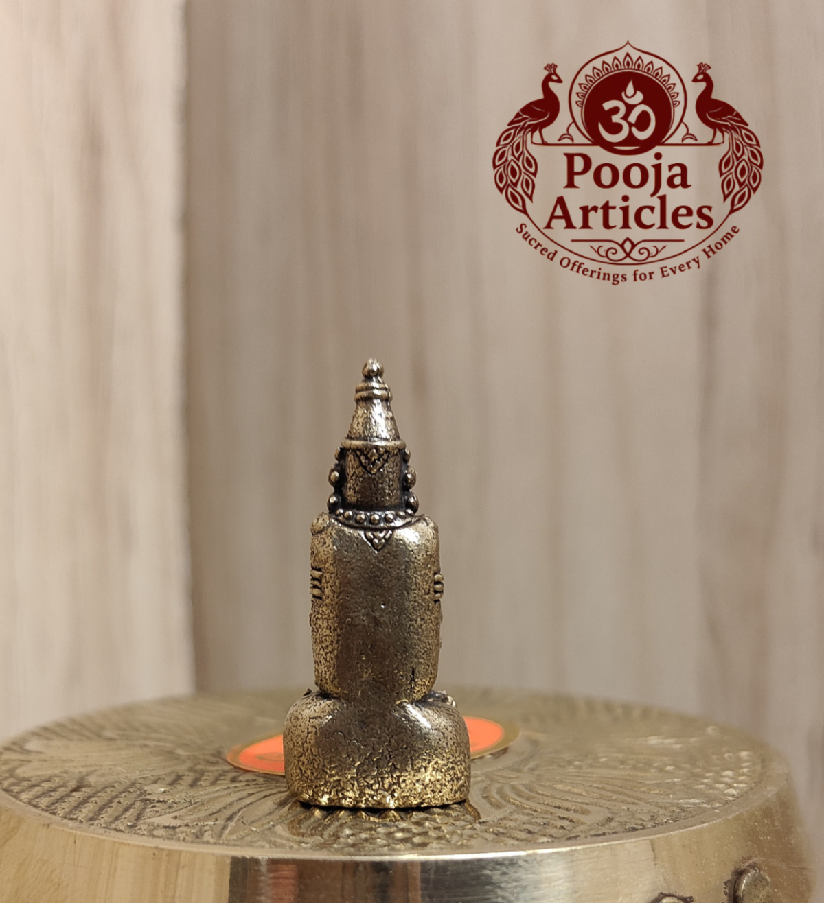 Miniature Brass Hanuman with Lakshmi Statue 1.2 Inch - Image 5