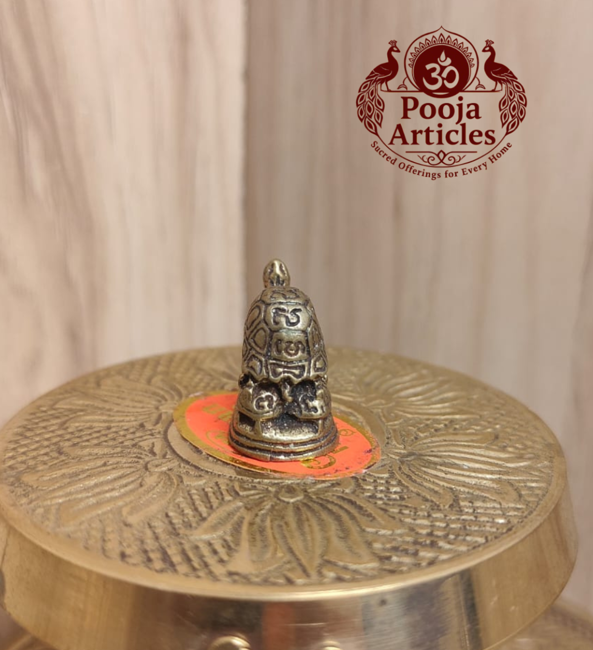 Miniature Brass Tortoise Statue 0.9 Inch - Image 4