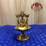 Brass Balaji Gajalakshmi Diya 5.8 Inch
