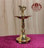 Brass Peacock Kuthu Vilakku 6.8 Inch