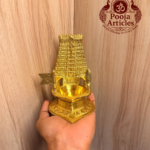 Brass Thiruchendur Gopuram Vilakku 5.2 Inch