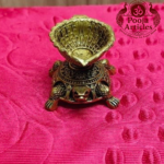 Brass Tortoise Diya 1.8 Inch