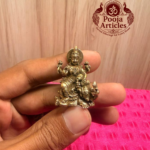 Miniature Brass Gajalakshmi Idol 1.3 Inch