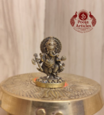 Miniature Brass Ganesh Murti 1.3 Inch