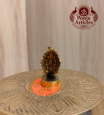 Miniature Brass Lucky Rooster Statue 1.2 Inch
