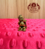 Miniature Brass Matka Krishna Statue 1.1 Inch