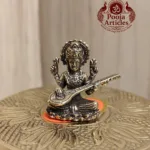 Miniature Brass Saraswati Idol 1.2 Inch