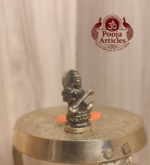 Miniature Brass Saraswati Statue 1.1 Inch