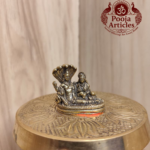Miniature Brass Vishnu Lakshmi Idol 1 Inch