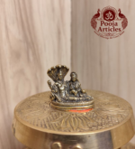 Miniature Brass Vishnu Lakshmi Idol 1 Inch