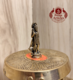 Miniature Brass Murugan Statue 1.6 Inch - Image 3