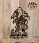 Premium Brass Radha Krishna Statue 4.2 Inch