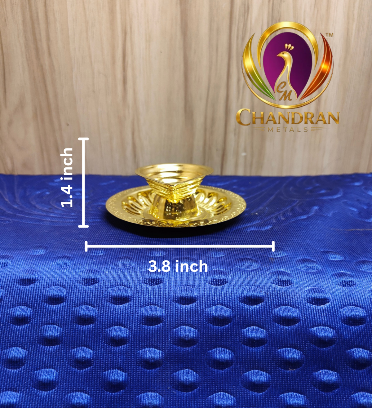 Brass Agal Diya Vilakku 3.8 Inch