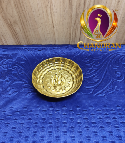 Brass Agarbatti Stand Plate Size 2 – 70g