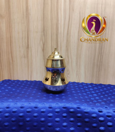 Brass Aroma Incense Camphor Lamp 5 Inch