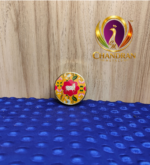 Brass Cow Meena Kumkum Box 2 Inch