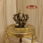 Brass Dagdusheth Ganesha Idol 2 Inch
