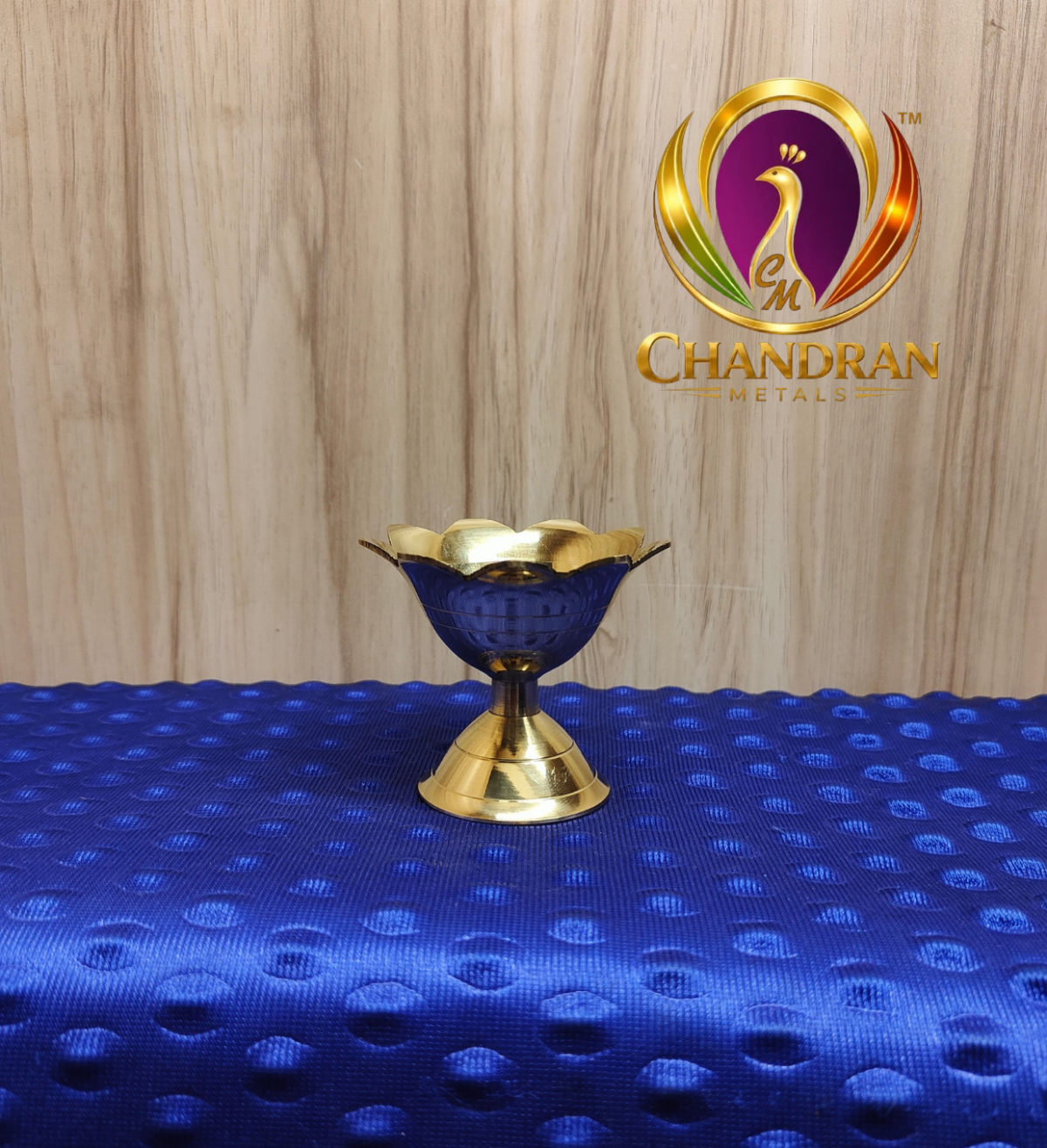 Brass Devdas Diya 2.4 Inch