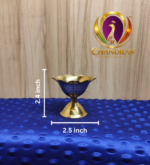 Brass Devdas Diya 2.4 Inch