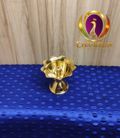 Brass Devdas Diya 2.6 Inch