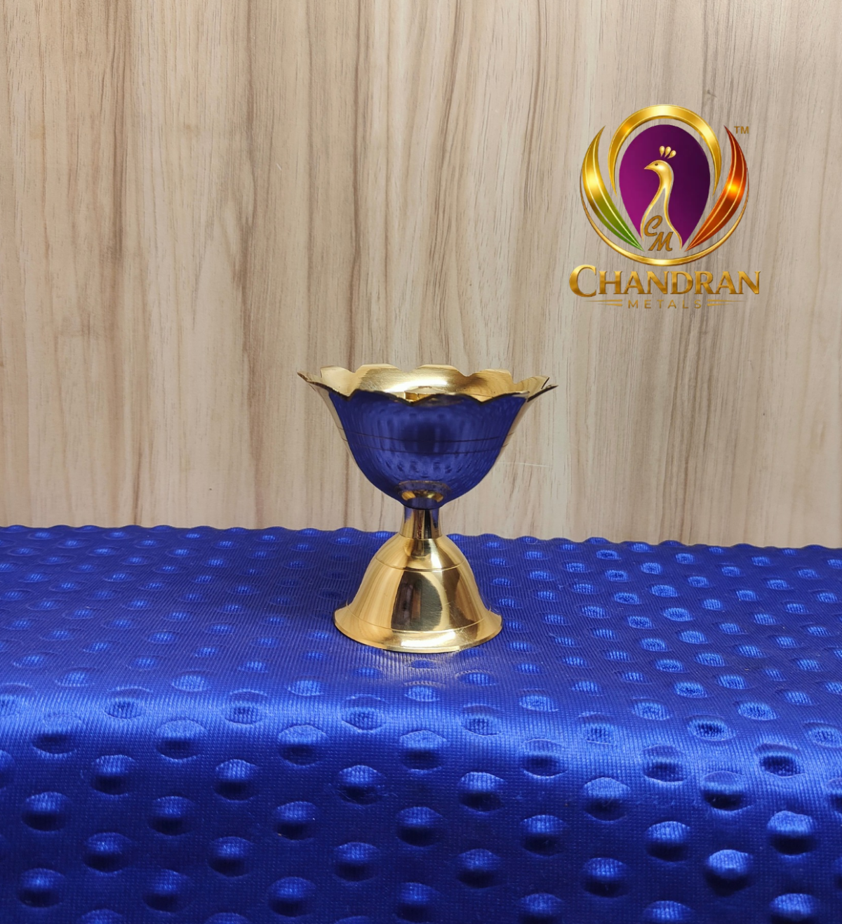 Brass Devdas Diya 3.2 Inch