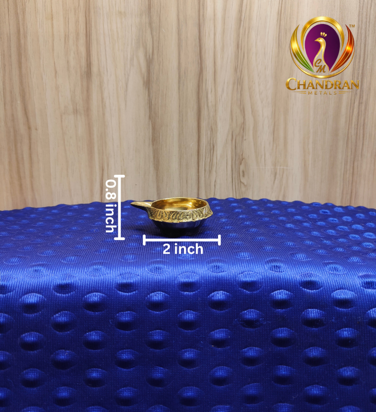 Brass Kuber Diya 2 Inch