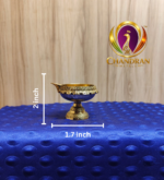 Brass Kubera Deepak Diya on Stand 2 Inch
