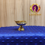 Brass Kubera Deepak Diya on Stand 2 Inch