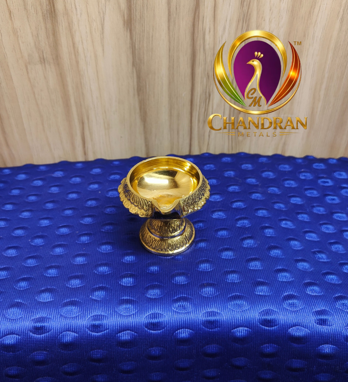 Brass Kubera Diya With Stand 2.2 Inch