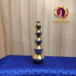 Brass Kubera Kudam Set of 5 Size 3