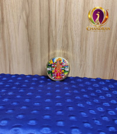 Brass Kumkum Pot Andal 2 Inch