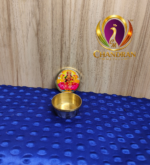 Brass Kumkum Pot Lakshmi 2 Inch