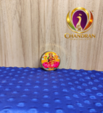 Brass Kumkum Pot Lakshmi 2 Inch