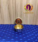 Brass Kumkum Pot Madurai Meenakshi Amman 2 Inch