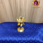Brass Lotus Diya Stand 4.2 Inch
