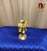 Brass Lotus Diya Stand 5 Inch