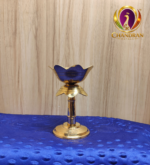 Brass Lotus Diya Stand 5 Inch