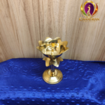 Brass Lotus Diya Stand 6 Inch