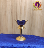 Brass Lotus Diya Stand 6 Inch