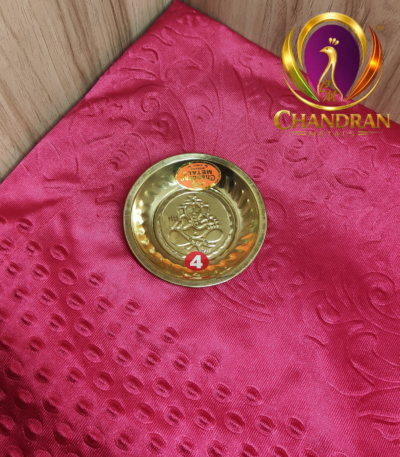 Brass Mini Pooja Plate 3.8 Inch