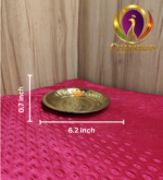 Brass Mini Pooja Plate 6.2 Inch