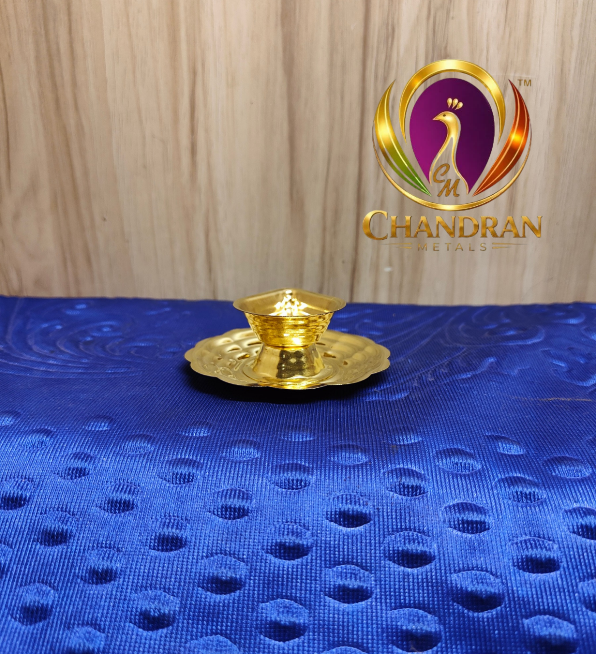 Brass Mini Table Oil Lamp 3.2 Inch