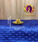 Brass Mini Table Oil Lamp 3.2 Inch