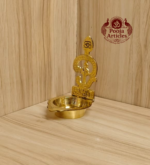 Brass Om Muruga Vilakku 4 Inch