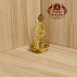 Brass Om Muruga Vilakku 3.8 Inch