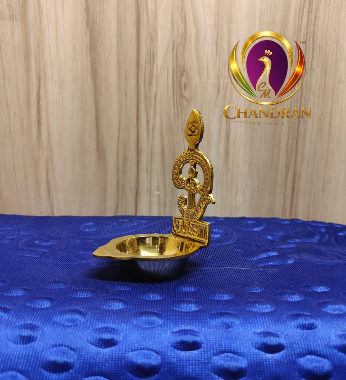Brass Om Vilakku 3.5 Inch