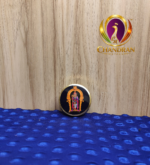 Brass Palani Murugan Kumkum Holder 2 Inch