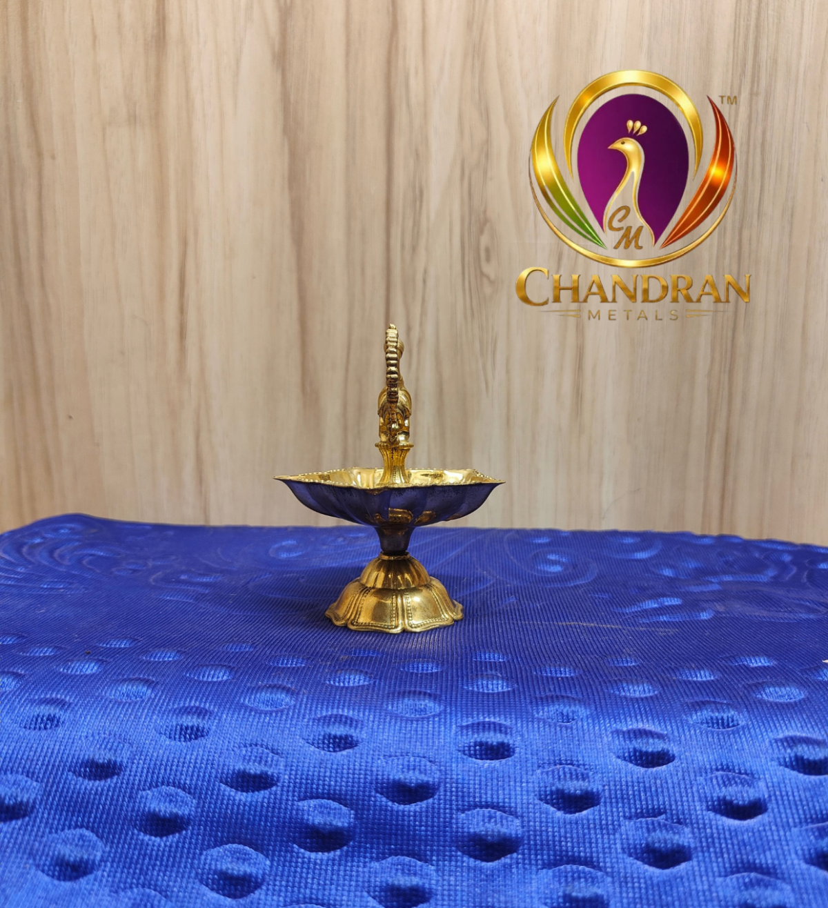 Brass Peacock Diya Size 1 – 3.5 Inch
