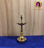 Brass Peacock Kerala Samai Puja Diya 8 Inch